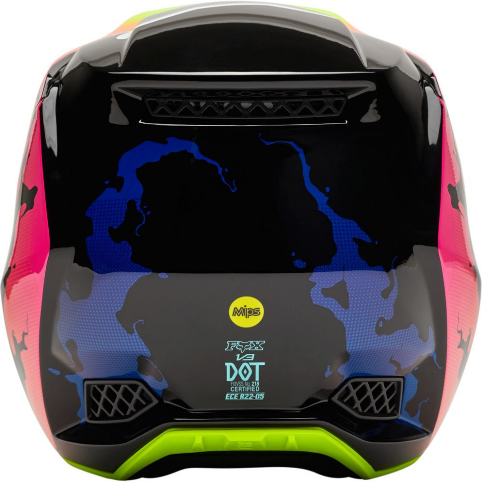 Мотошлем FOX V3 RS Pyre Helmet Multi
