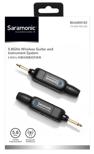 Беспроводная микрофонная система Saramonic Blink 800 B3 (TX-635+RX-635)