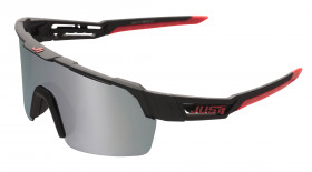 Солнцезащитные очки Just1 Sniper Urban Black/Red  With Dark Grey Mirror Lens (646022017133101)