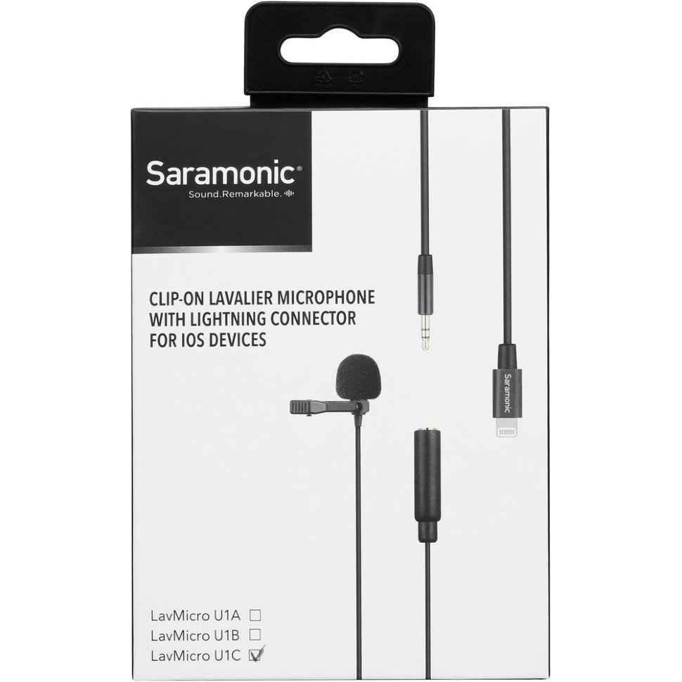 Микрофон петличка Saramonic LavMicro U1С