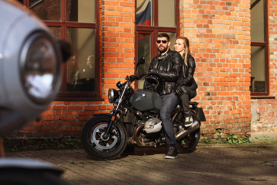 Мотокуртка чоловіча BMW Motorrad Jacket BlackLeather Black