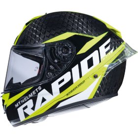 Мотошлем MT Helmets Rapide Pro Carbon Gloss Fluor Yellow