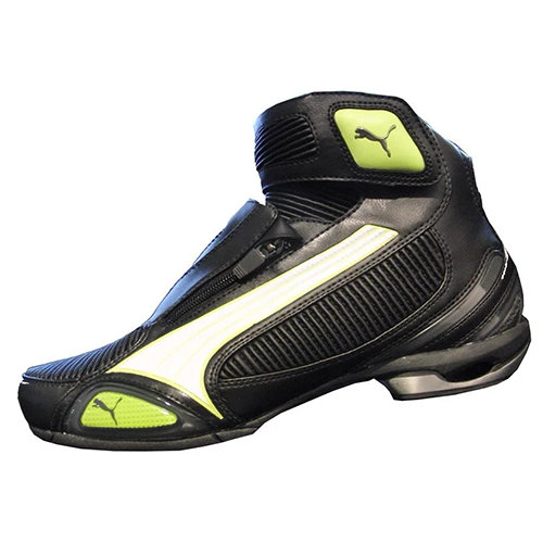 Мотоботы Puma Testastretta II Black/Yellow-Dark shadow 