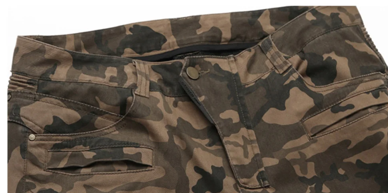 Мотоджинсы Scoyco P043 Camo