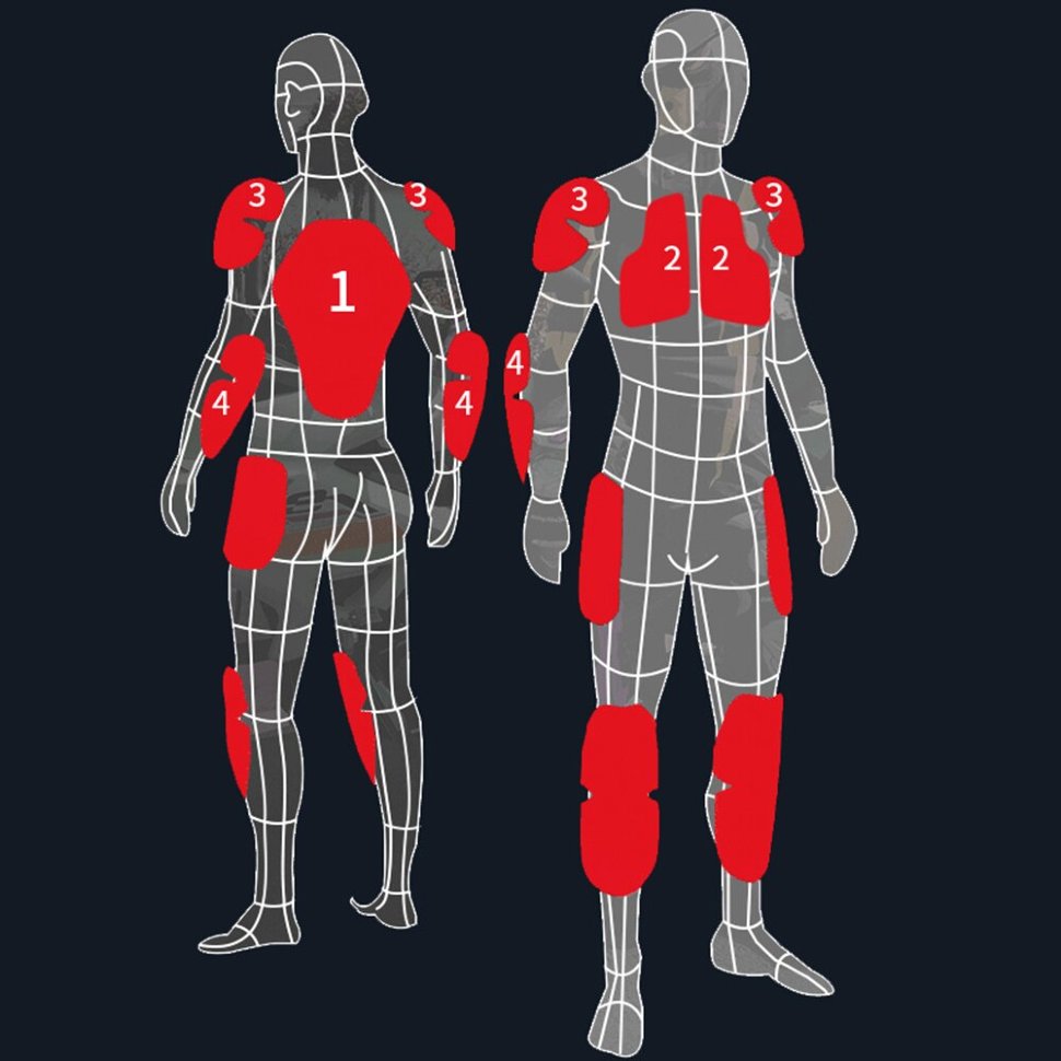 Мотокуртка Scoyco JK83 Yellow