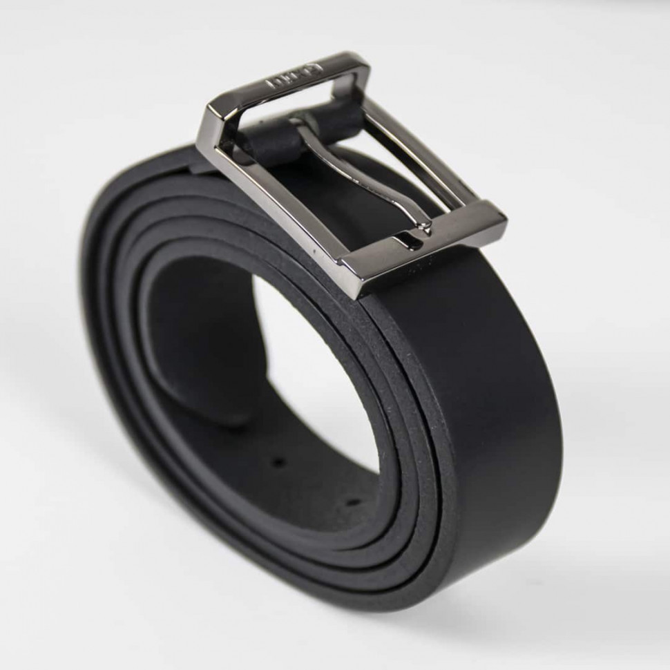 Мужской кожаный ремень Knox Men's Leather Belt 37" Black (1010790010030)