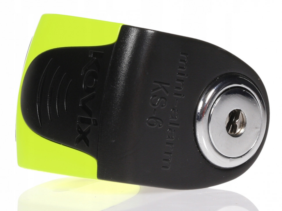 Мотозамок с сигнализацией Kovix KS6 FG Fluorescent Green (KS6 FG)