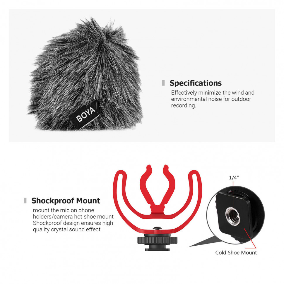 Комплект для блогеров Boya BY-VG380