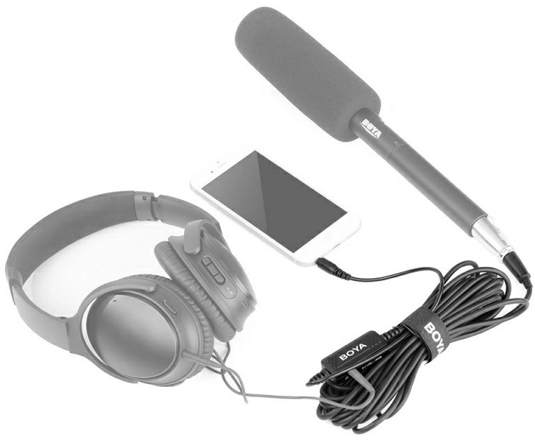 Штекерный микрофонный кабель Boya BY-BCA6