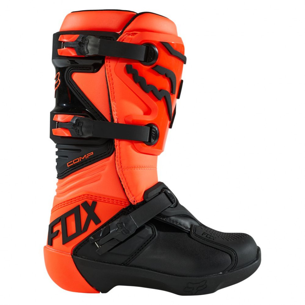 Мотоботы детские FOX Comp Youth Boot Flo Orange