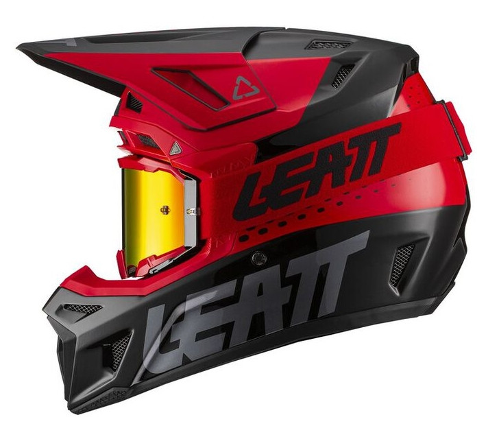 Мотошлем Leatt Helmet Moto 8.5 V22 + Goggle Red