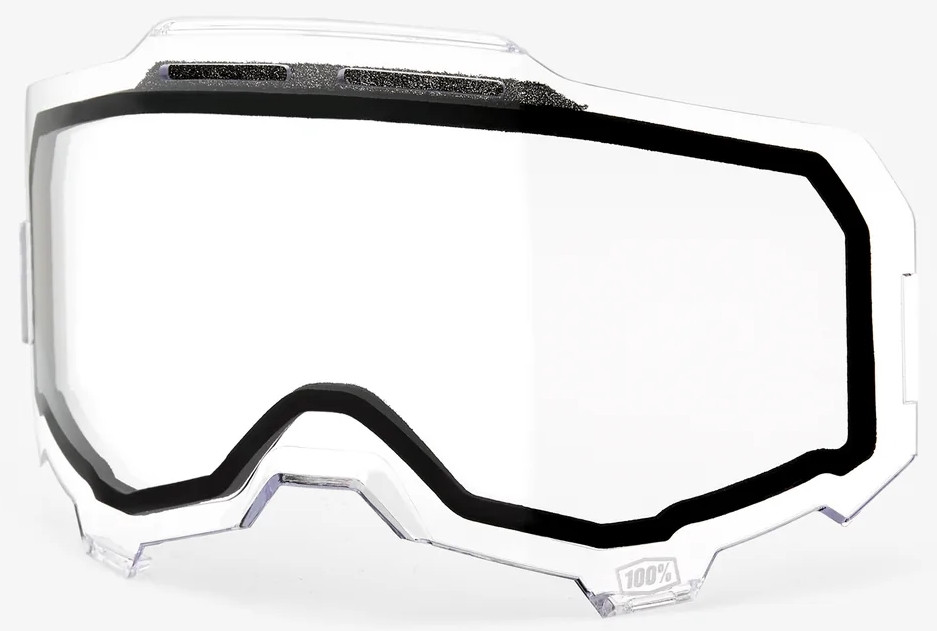 Лінза до окулярів Ride 100% Armega Dual Replacement Vented Clear Lens (51043-010-02)