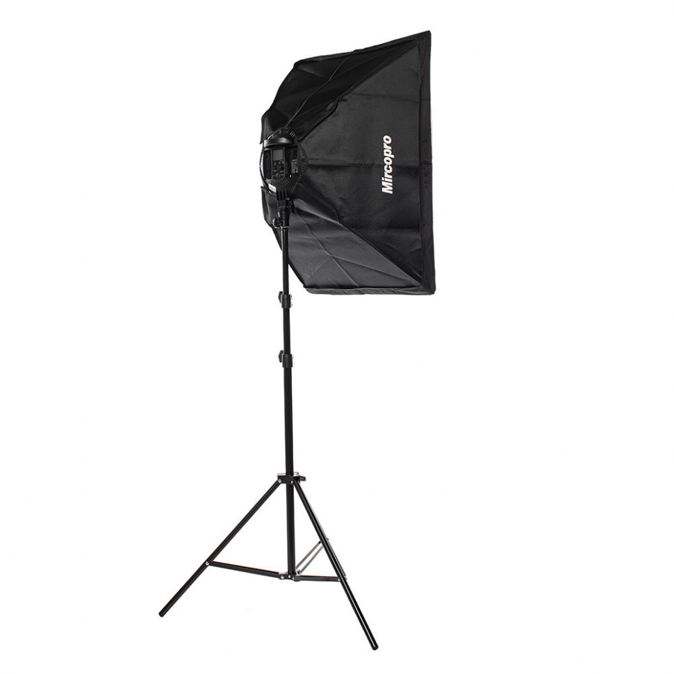 Набор постоянного LED света Mircopro LED-192A Софтбоксы (LED192ASBKit)