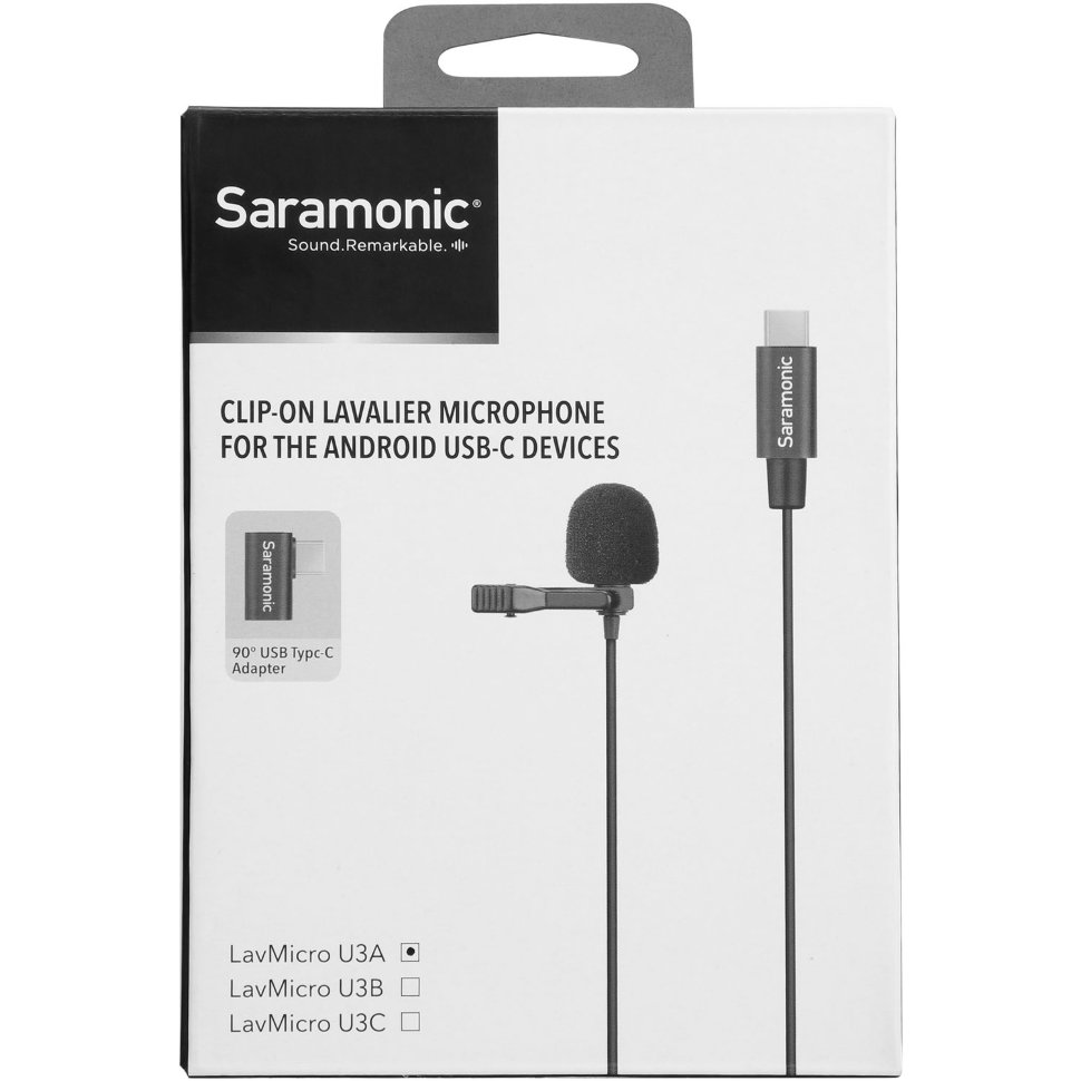 Мікрофон петличка Saramonic LavMicro U3A