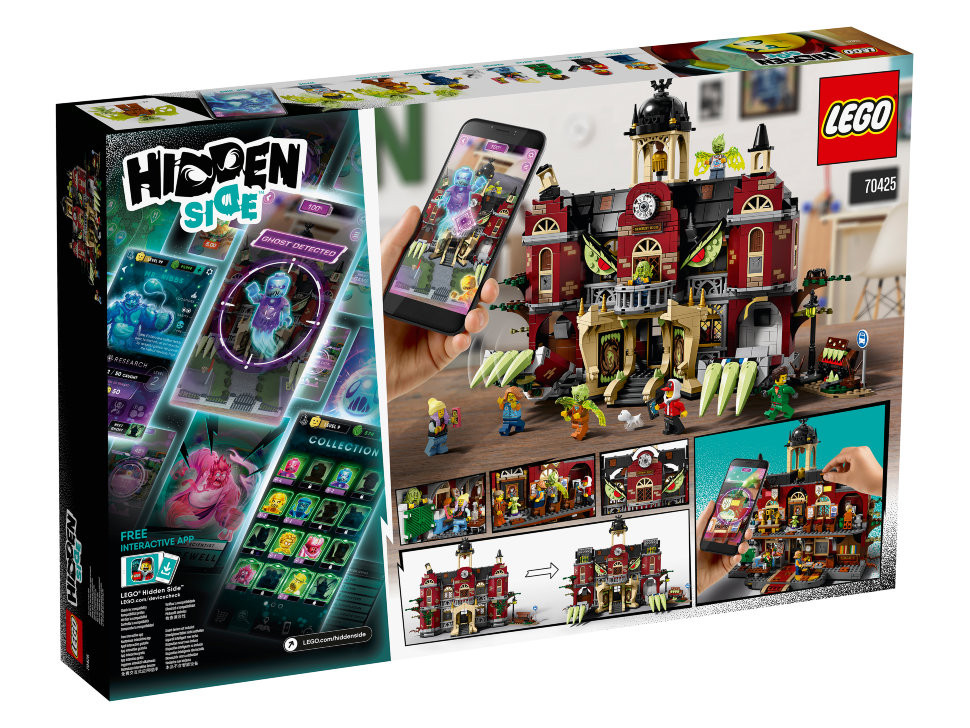 Конструктор Lego Hidden Side: школа с привидениями Ньюбери (70425)