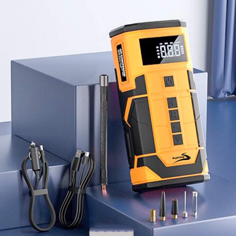 Пуско-зарядний пристрій Aspiring Jump 3, 3-в-1 c компресором (JM8000PIWC)