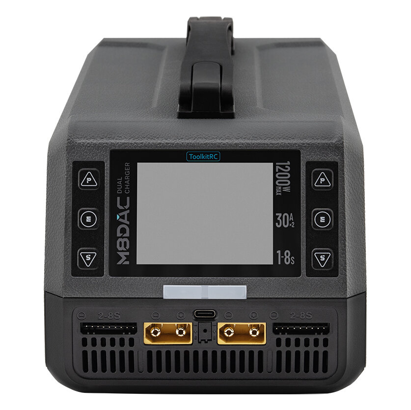Зарядний пристрій ToolkitRC M8DAC (AC 1200 Вт)