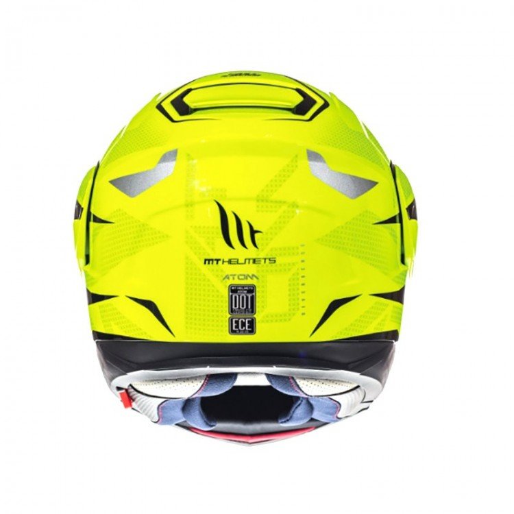 Мотошлем MT Helmets Atom SV Divergence Yellow/Black