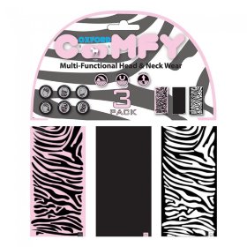 Бафф Oxford Comfy Zebra 3-Pack (NW101)