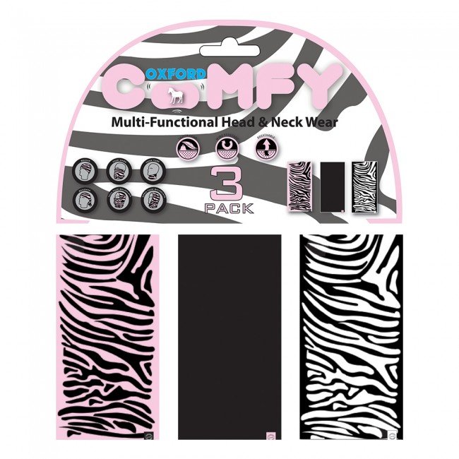 Баффі Oxford Comfy Zebra 3-Pack (NW101)