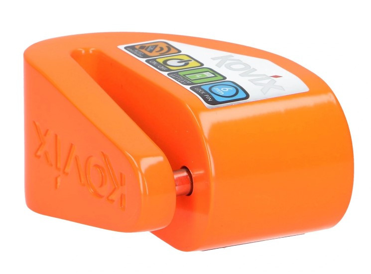 Мотозамок с сигнализацией Kovix KD6 FO Fluorescent Orange (KD6 FO)