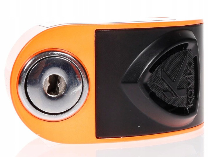 Мотозамок с сигнализацией Kovix KD6 FO Fluorescent Orange (KD6 FO)