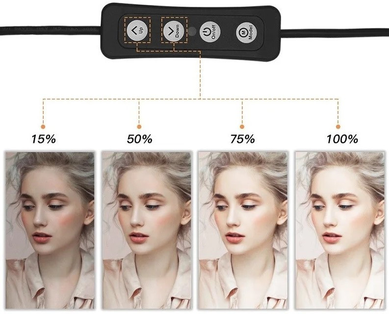 Кільцеве світло Visico M-33 Ring Light 15W (58234)