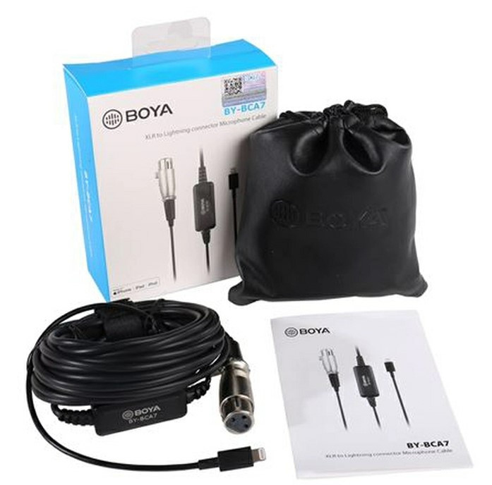 Штекерный микрофонный кабель Boya BY-BCA7
