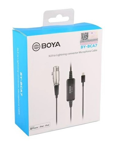 Штекерный микрофонный кабель Boya BY-BCA7