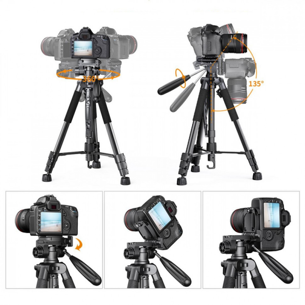 Штатив для фотоапарата K&F (KF09.048V1)