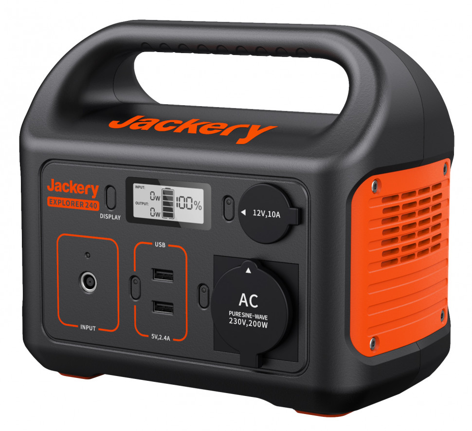 Солнечный генератор Jackery Solar Generator 240 (Explorer 240 + Solarsaga 100W) (240 Вт·ч / 200 Вт)