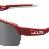 Сонцезахисні окуляри Just1 Sniper Urban Dark Red/White With Silver Mirror Lens (646022728133201)
