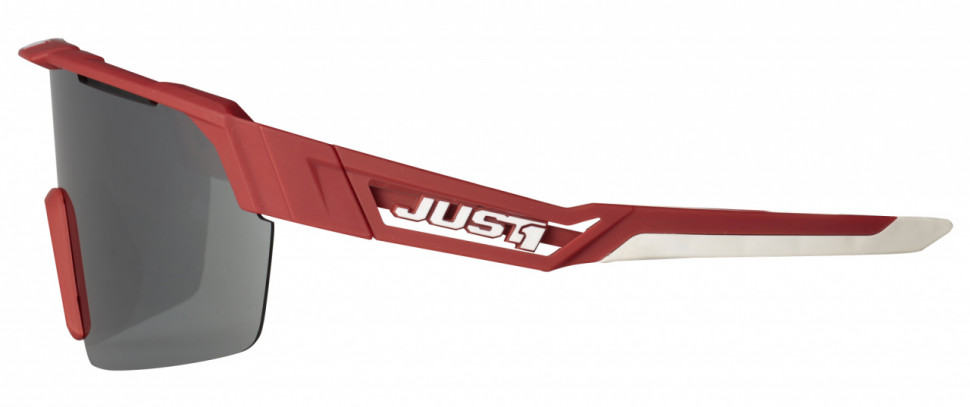Солнцезащитные очки Just1 Sniper Urban Dark Red/White With Silver Mirror Lens (646022728133201)