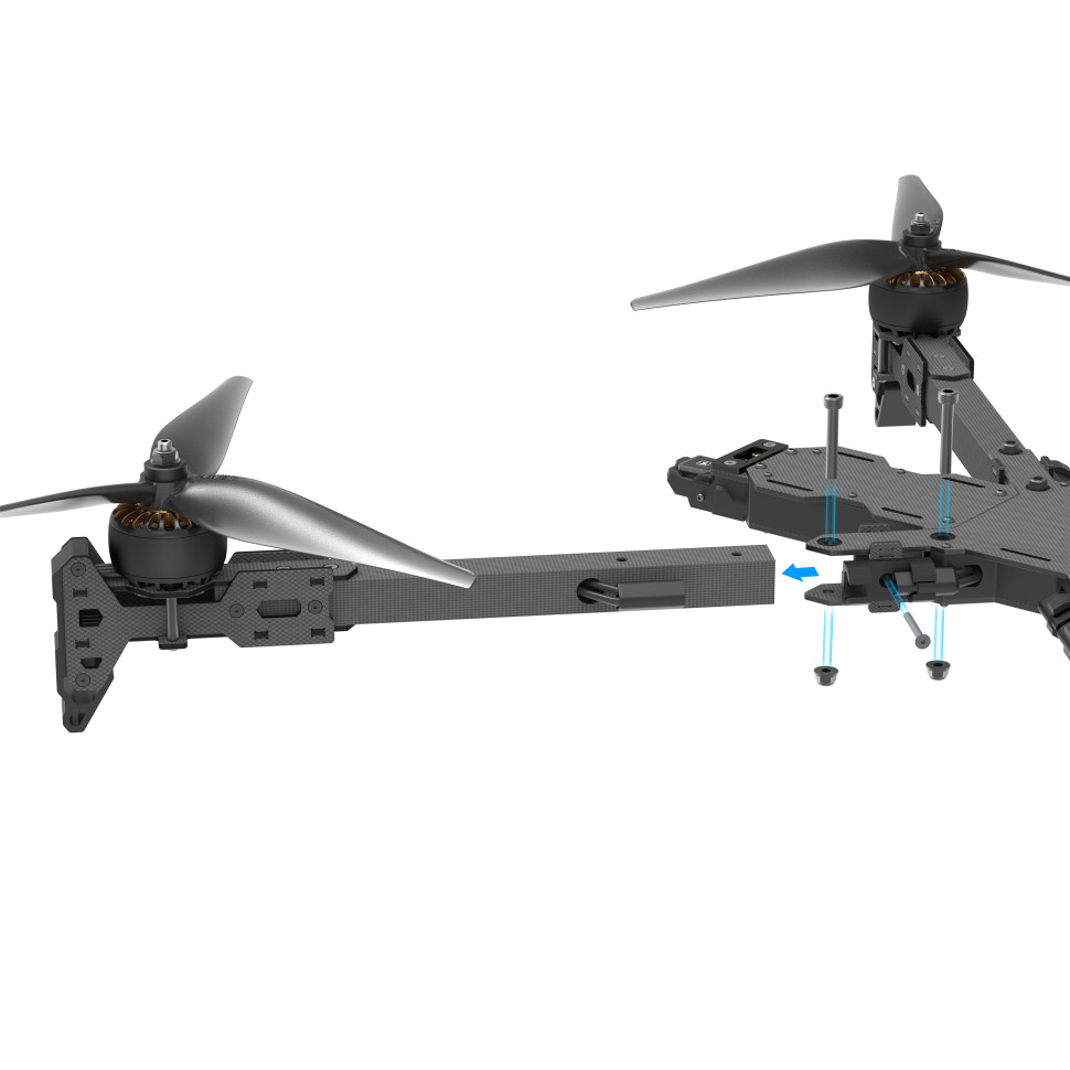 FPV Квадрокоптер iFlight X413 Analog 5.8G 2.5W 8S ELRS 868/915MHz