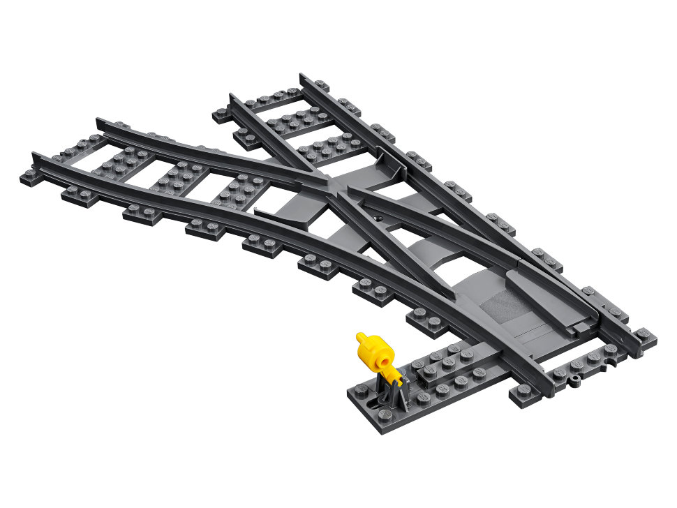 Конструктор Lego City: железнодорожные стрелки (60238)
