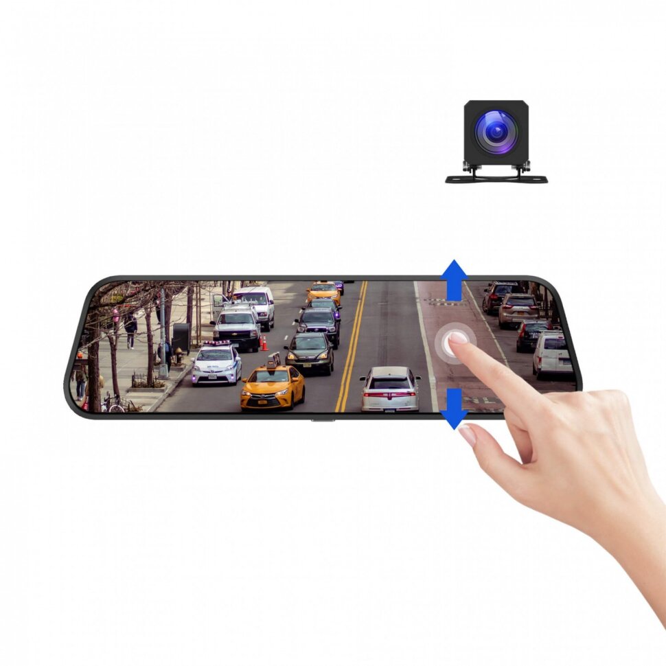 Відеореєстратор-дзеркало Aspiring Reflex 8 Dual FullHD (REF8.FHD)