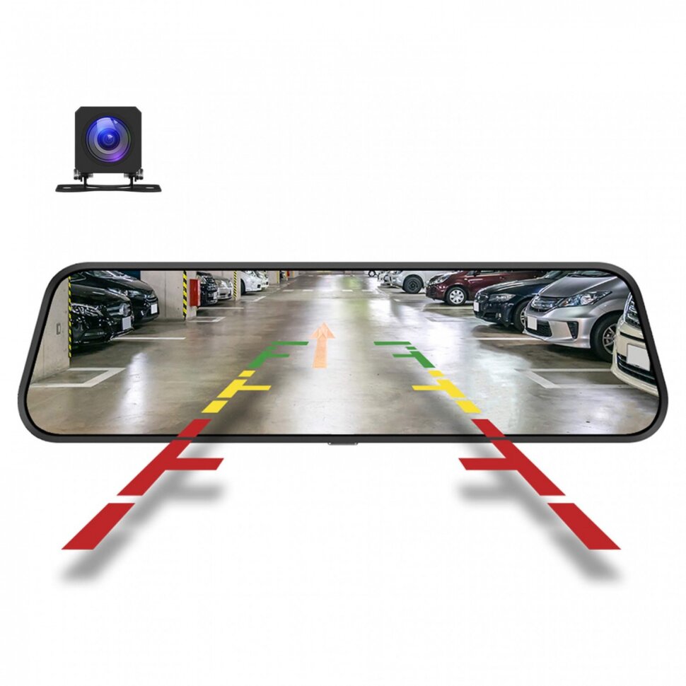 Відеореєстратор-дзеркало Aspiring Reflex 8 Dual FullHD (REF8.FHD)