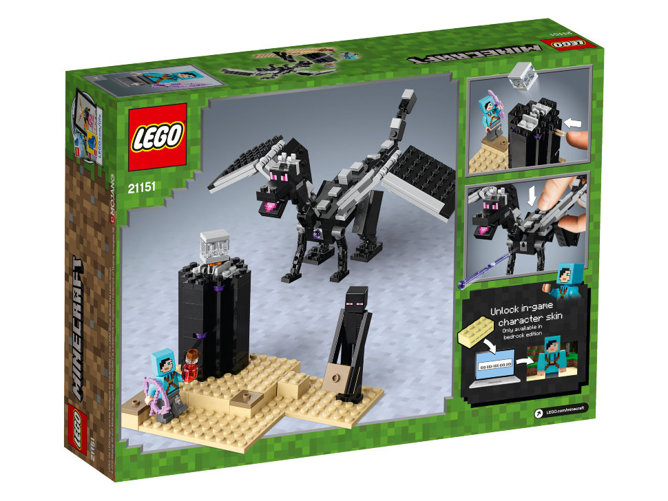 Конструктор Lego Minecraft: последняя битва (21151)