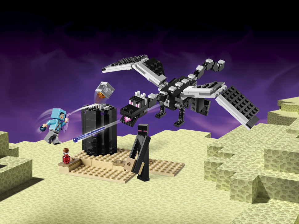 Конструктор Lego Minecraft: последняя битва (21151)