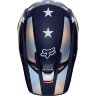 Мотошлем Fox V3 Prey Helmet White /Red /Blue