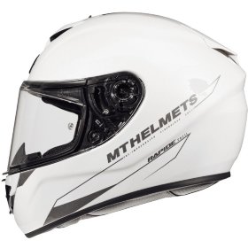 Мотошлем MT Helmets Rapide Solid A0 Gloss Pearl White
