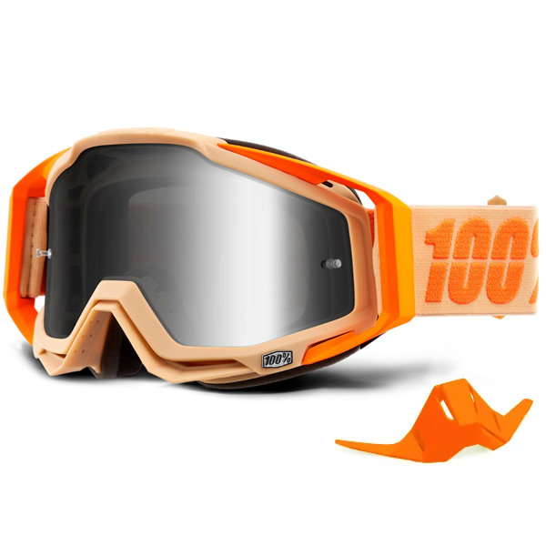 Мото очки 100% Racecraft Sahara Mirror Lens Silver (50110-334-02)