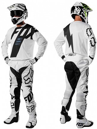 Мотоштаны FOX 180 Mastar Airline Pant White