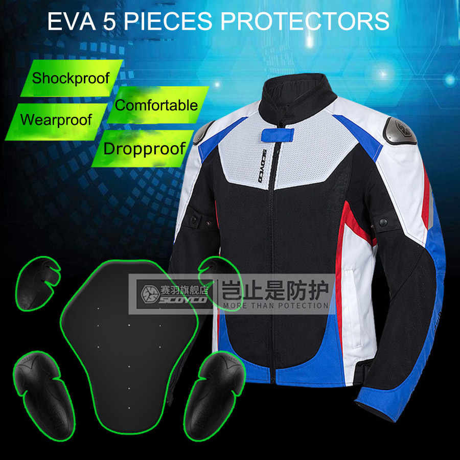 Мотокуртка Scoyco JK98 Blue