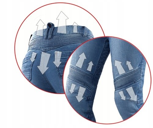 Мотоджинсы Shima Jess Lady Blue