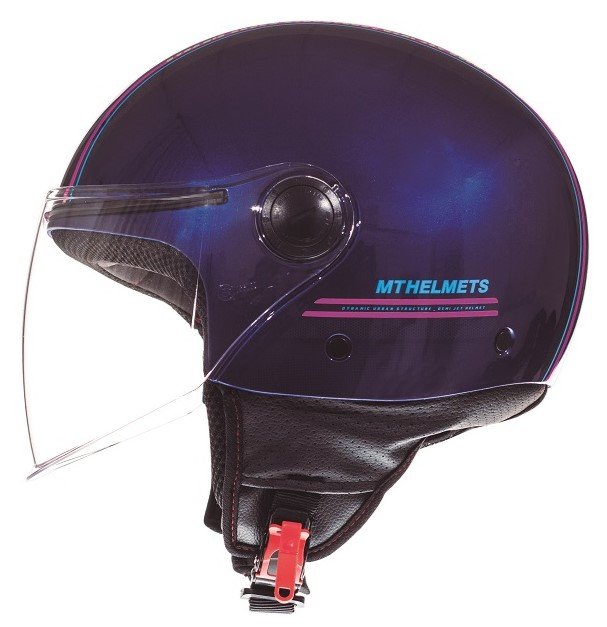 Мотошлем MT Helmets Street Entire Gloss Fluor Pink