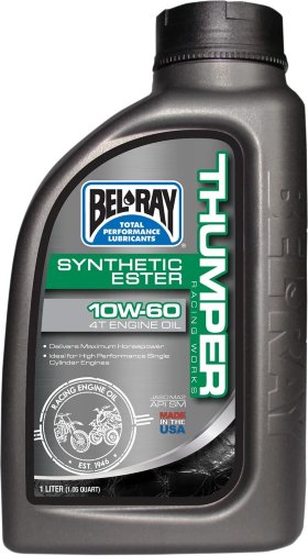 Моторное масло Bel Ray Works Thumper Racing Synthetic Ester 4T 10W-60 1л