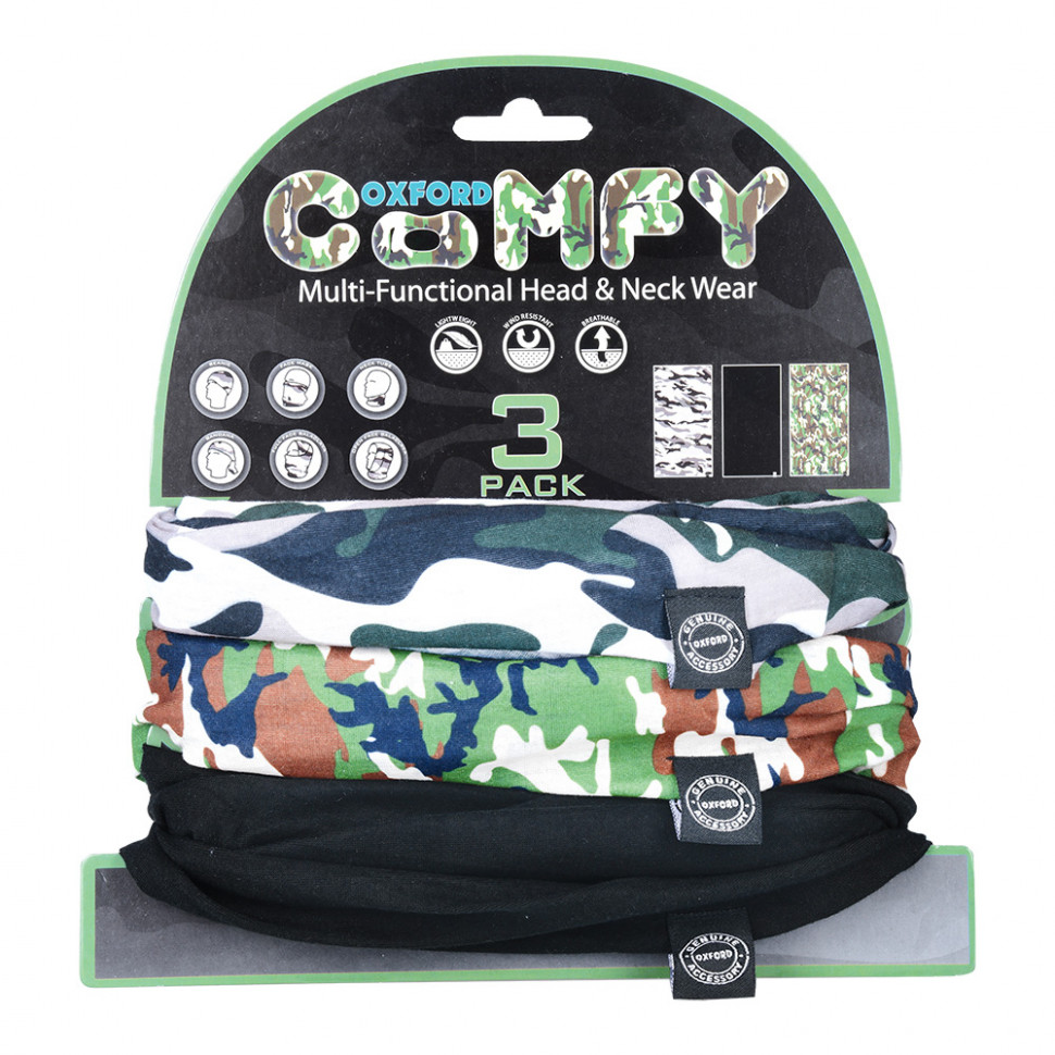 Бафф Oxford Comfy Camo 3 Pack (NW123)