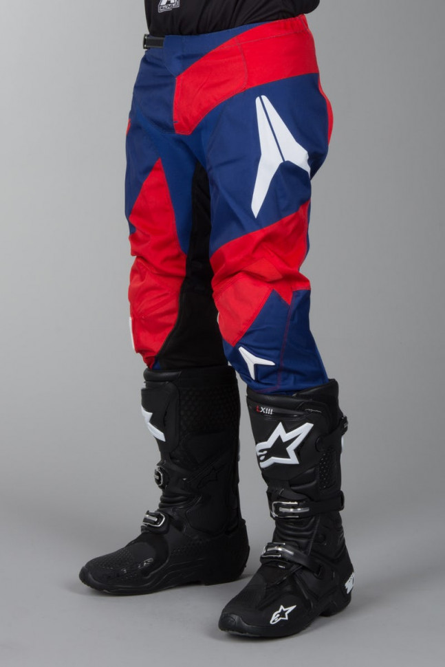 Мотоштаны Alias A2 Bars Navy/Red