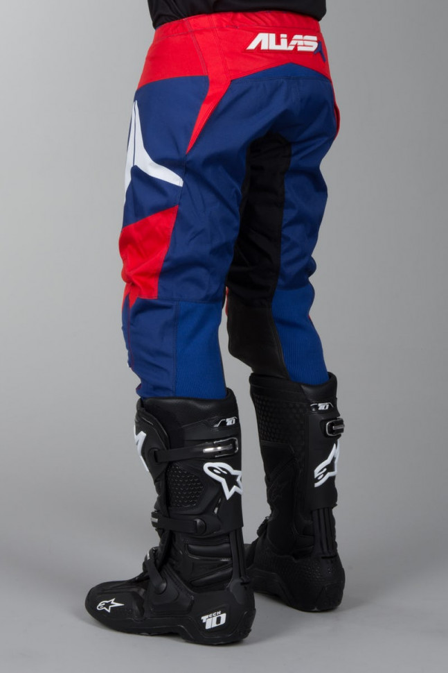 Мотоштаны Alias A2 Bars Navy/Red